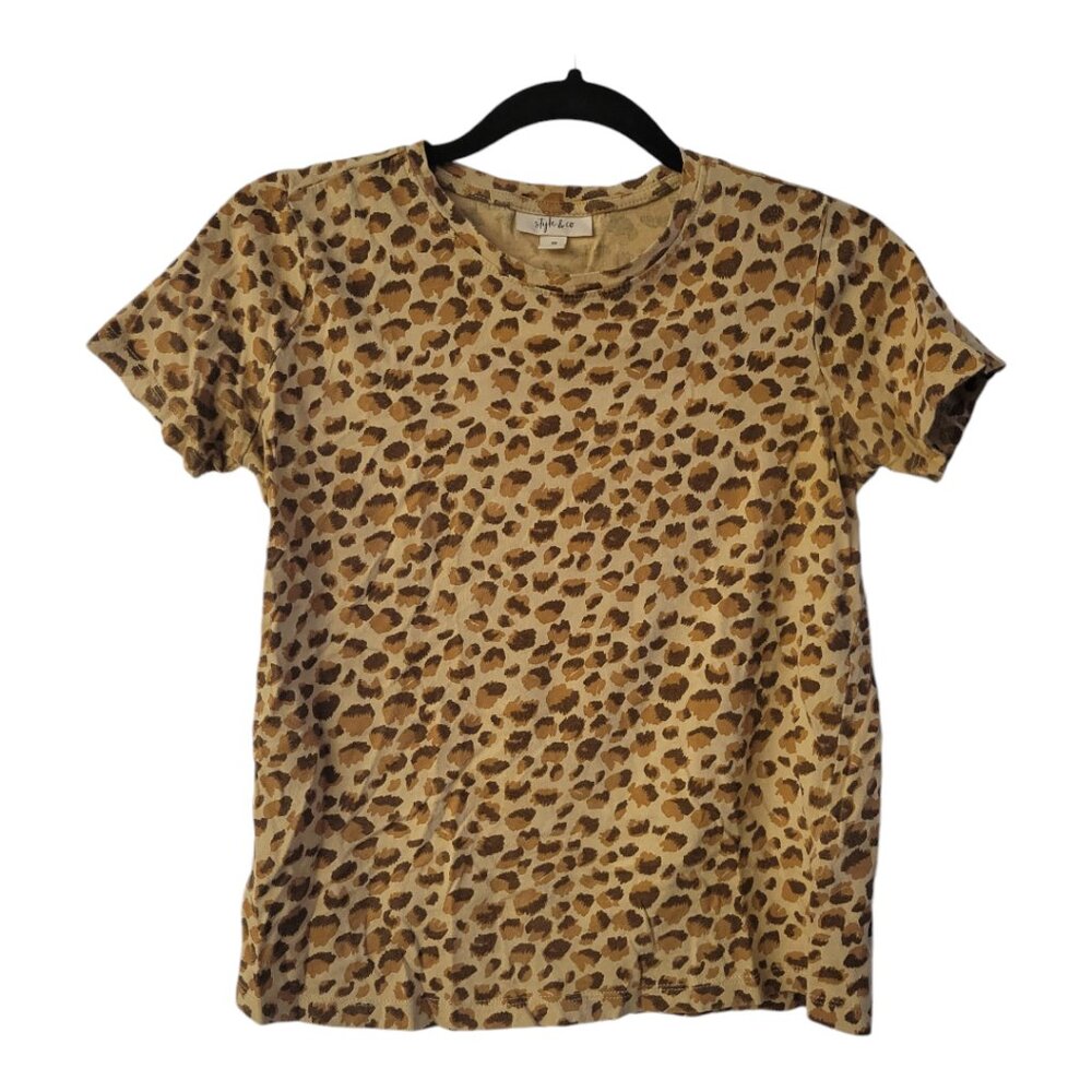 Style & Co. Leopard Print T-Shirt